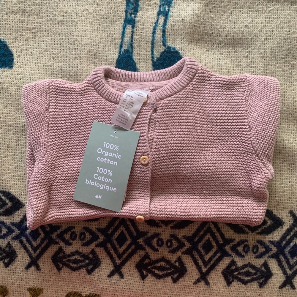 H&M Knit Cardigan 6M - Picture 3 of 6